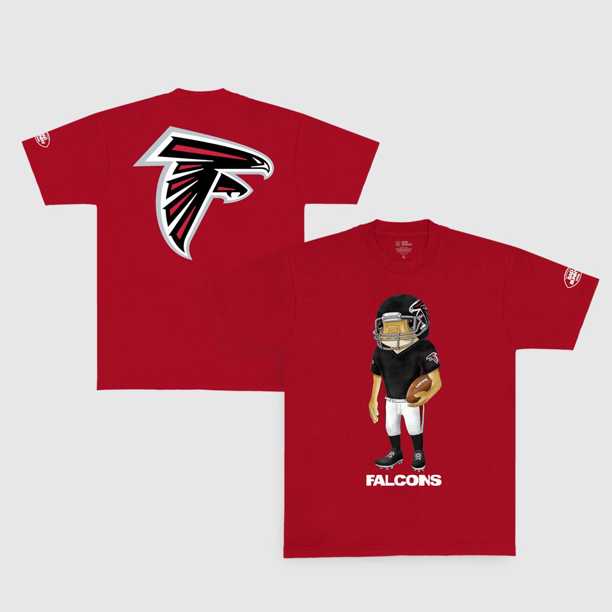 Men 2026 NFL Atlanta Falcons T-shirt red 001->nfl t-shirts->Sports Accessory